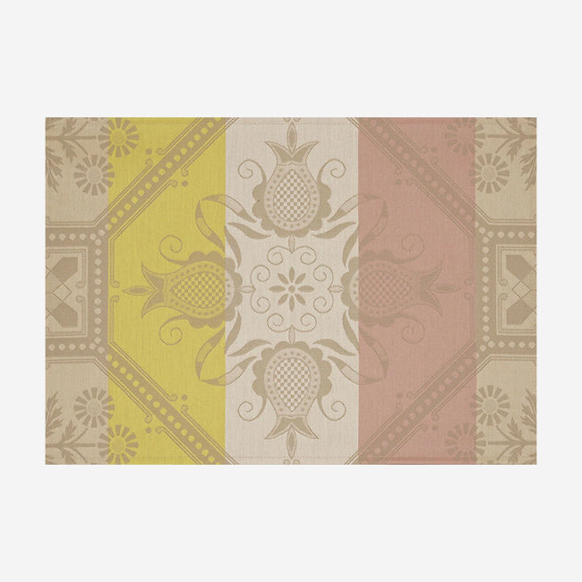 Maison Lipari Hacienda Coated Placemat - Beige  LE JACQUARD FRANCAIS.