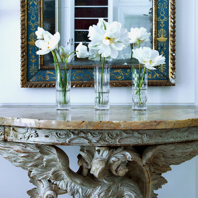 Maison Lipari Flora Vases Set X3  BACCARAT.