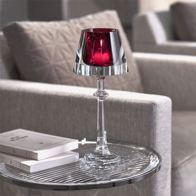 Maison Lipari Harcourt My Fire Candlestick Red  BACCARAT.