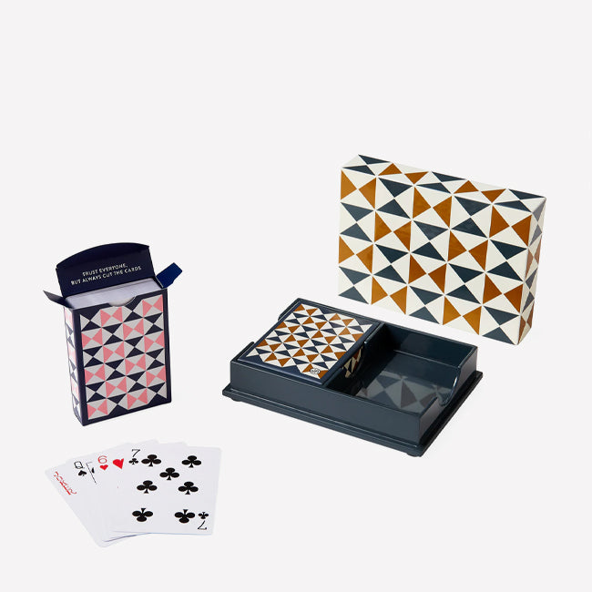 Maison Lipari Bowtie Lacquer Card Set  JONATHAN ADLER.