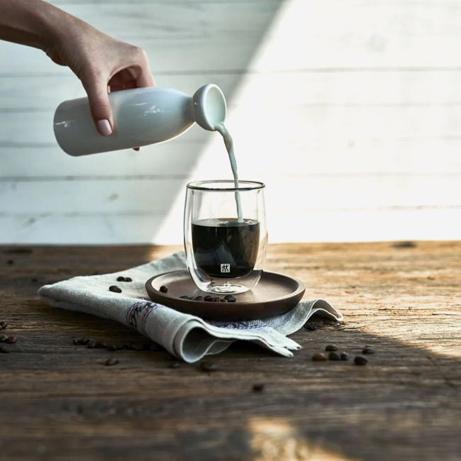 Maison Lipari Sorrento Double Wall Cappuccino Glass Set - Clear  ZWILLING.