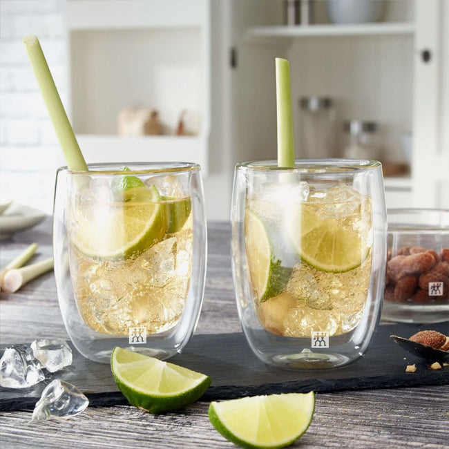 Maison Lipari Sorrento Double Wall Cappuccino Glass Set - Clear ZWILLING.