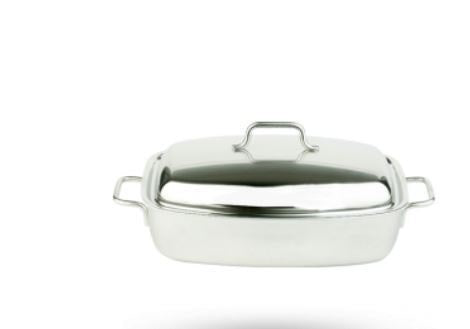 Maison Lipari Oval Roasting Pot with Domed Lid 7.9 QT - 7.5 L  DEMEYERE.