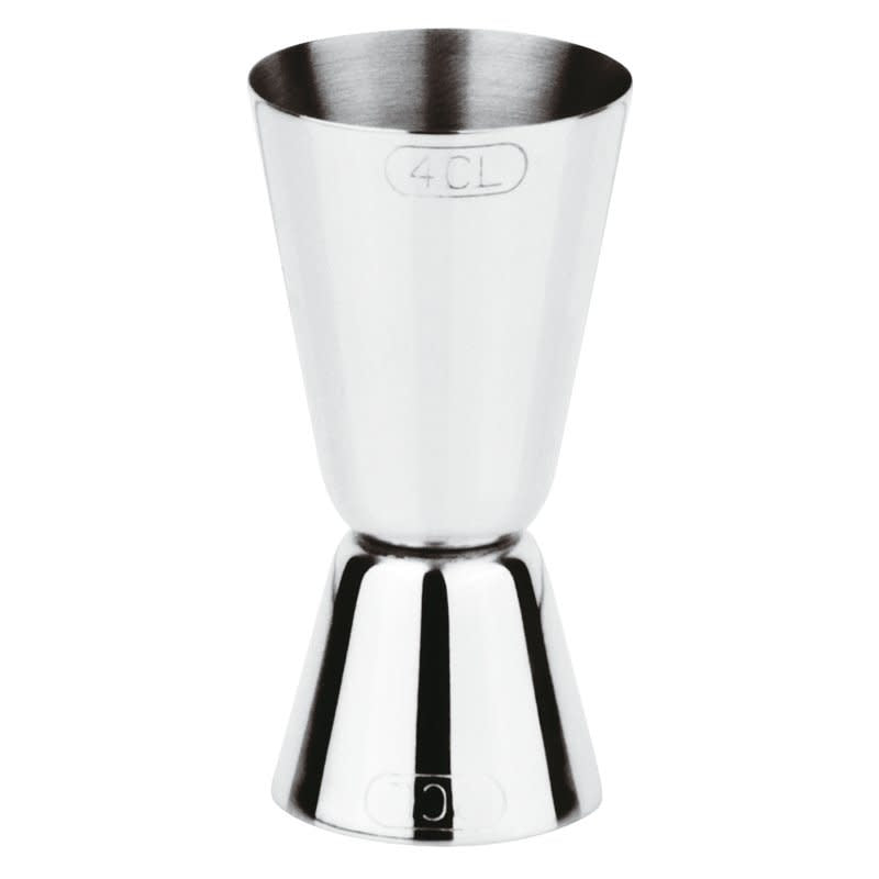 Maison Lipari Elite Cocktail Measuring Cup Double Stainless Steel  SAMBONET.