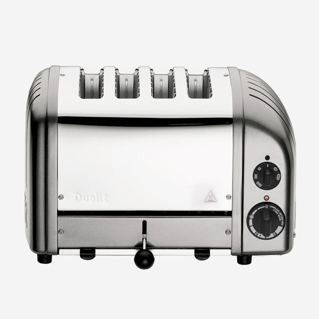 Maison Lipari Newgen 4 Slot Toaster Metallic Silver  DUALIT.