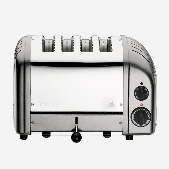 Maison Lipari Newgen 4 Slot Toaster Metallic Silver DUALIT.