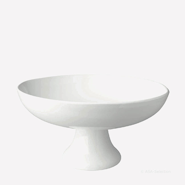 Maison Lipari Grande Footed Fruit Bowl - White ASA GERMANY.