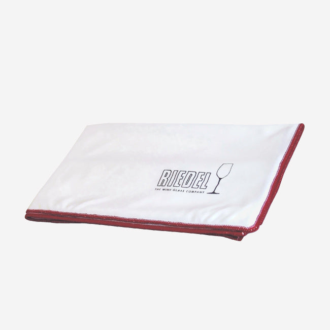 Maison Lipari Polishing Cloths - White & Red  RIEDEL.