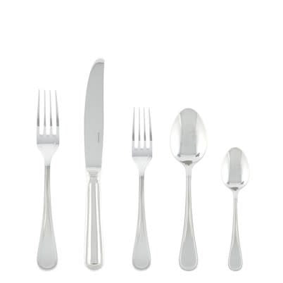 Maison Lipari Contour 5 Piece Place Setting H.H. 18/10 Stainless Steel  SAMBONET.