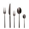 Maison Lipari Linea Q 5 Piece Place Setting S.H. Flatware Stainless Steel  SAMBONET.