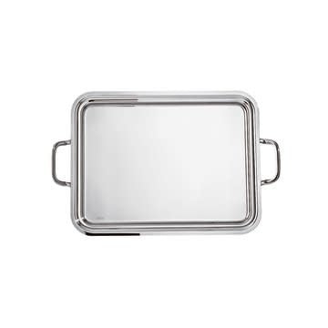 Maison Lipari Elite Rectangular Tray With Handles 18/10 Stainless Steel 15 3/4 X 10 1/4''  SAMBONET.