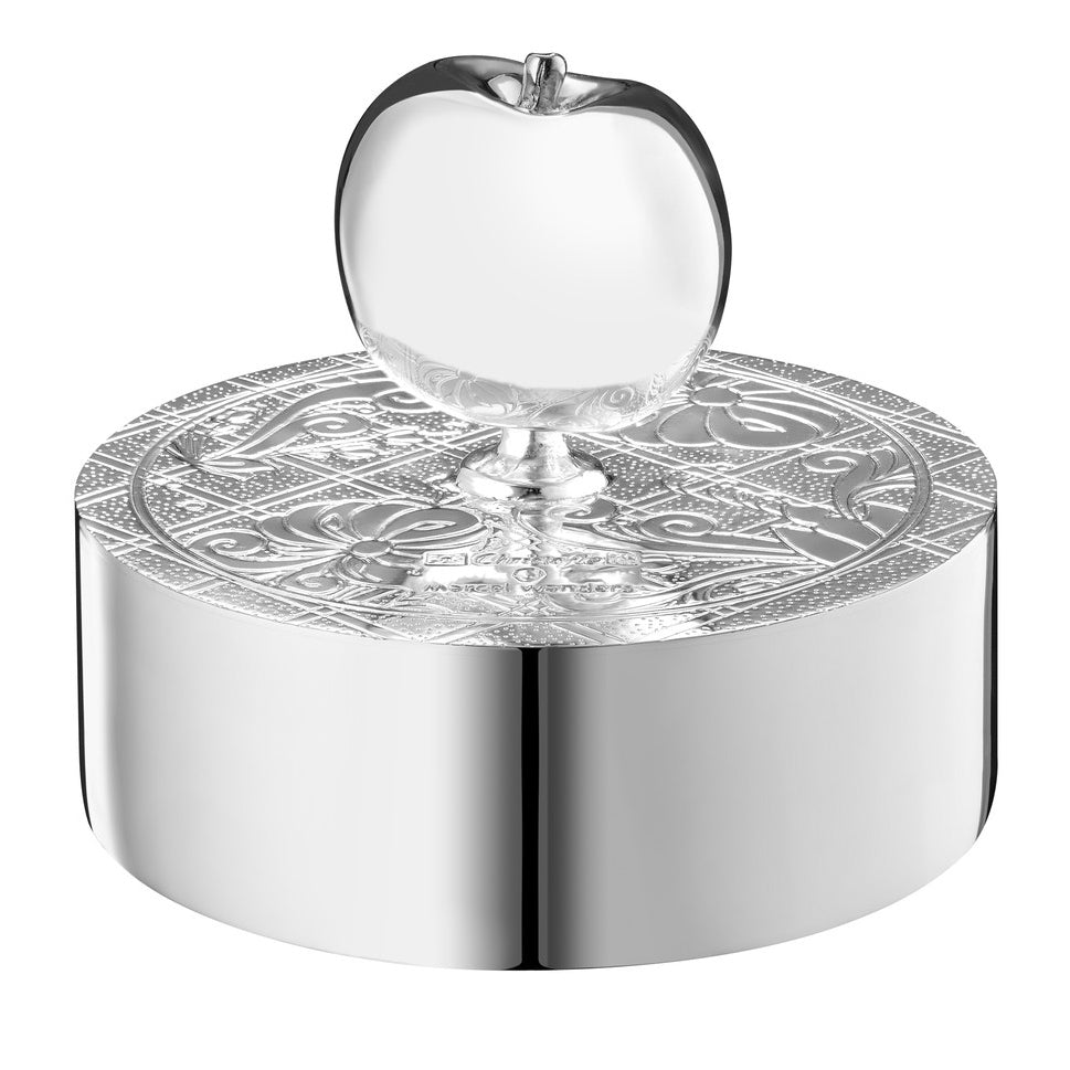 Maison Lipari Jardin D'Eden Paperweight Silver-Plated CHRISTOFLE.