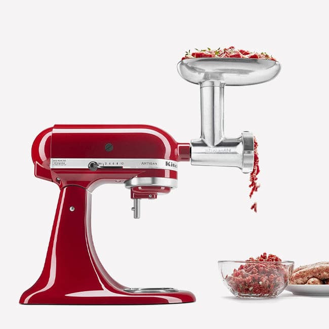 Maison Lipari Metal Food Grinder Attachment for Stand Mixer KITCHENAID.