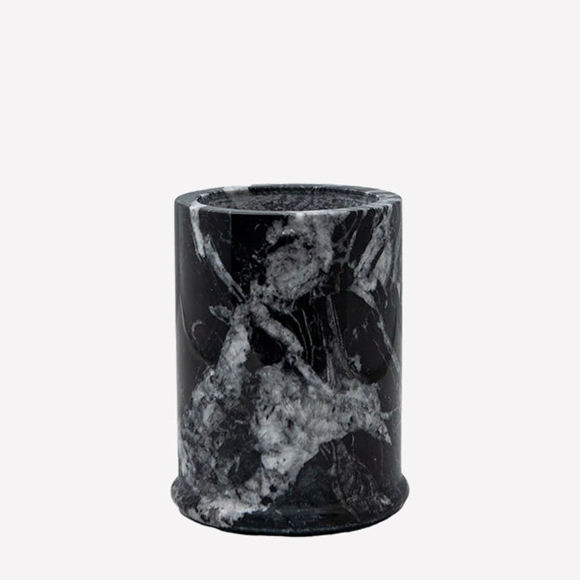 Maison Lipari BELLE DE PROVENCE Tumbler Black 3x3x4''  BELLE DE PROVENCE.