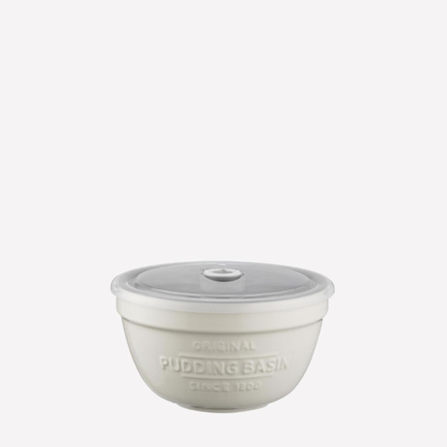 Maison Lipari Mason Cash Innovative Pudding Basin with Lid Stoneware 6 x 3.5''  MASON CASH.