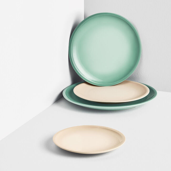 Maison Lipari Set of 4 Minimalist Dinner Plates  LE CREUSET.