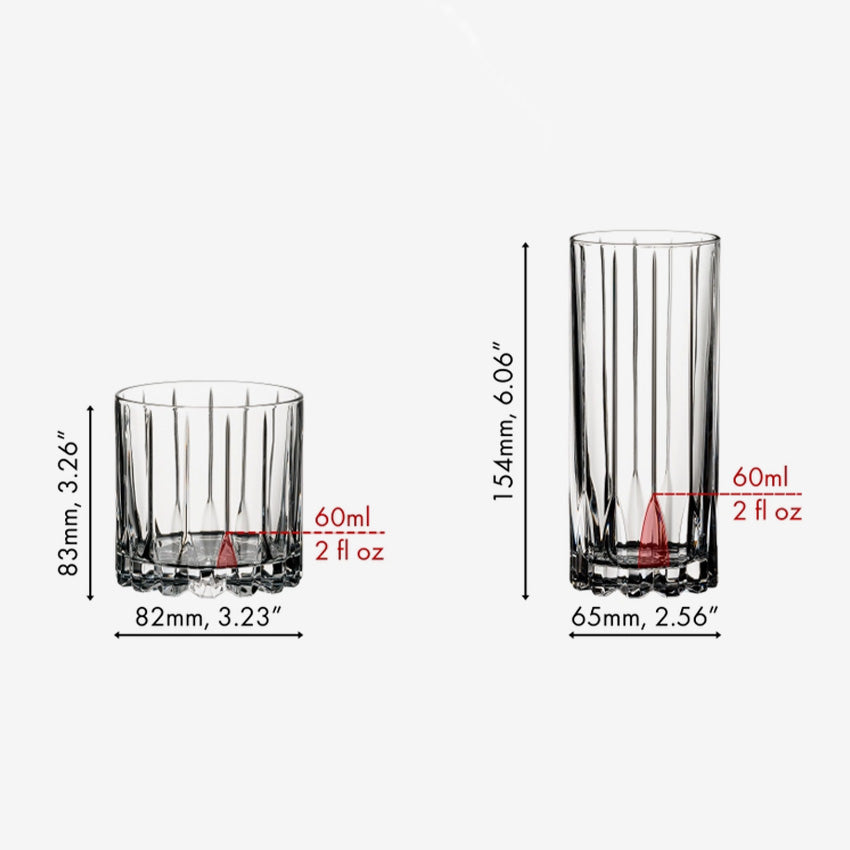 Riedel | Rocks and Highball - Set of 8