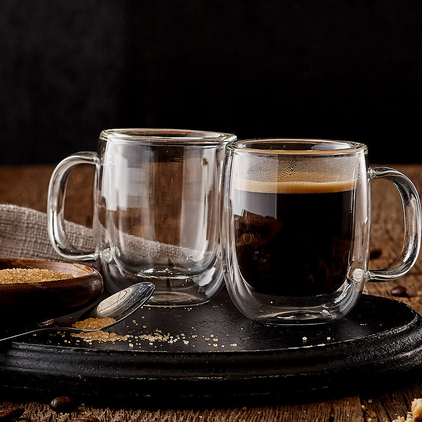 Zwilling | Sorrento Plus Espresso Glass Mug Set - Clear 13.4 cl