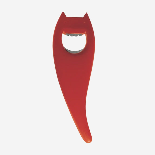 Maison Lipari "Diabolix" Bottle-Opener, Red  ALESSI.