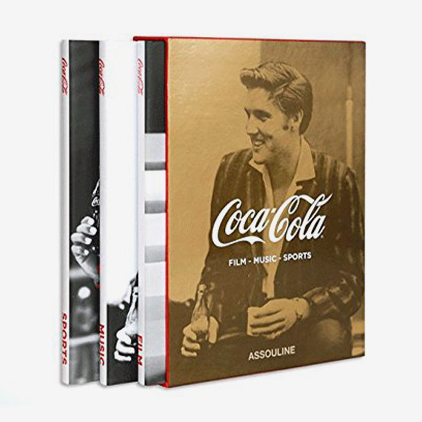 Assouline | Coca-Cola Ensemble de 3: Film, Musique, Sports