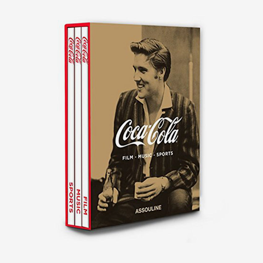 Assouline | Coca-Cola Ensemble de 3: Film, Musique, Sports