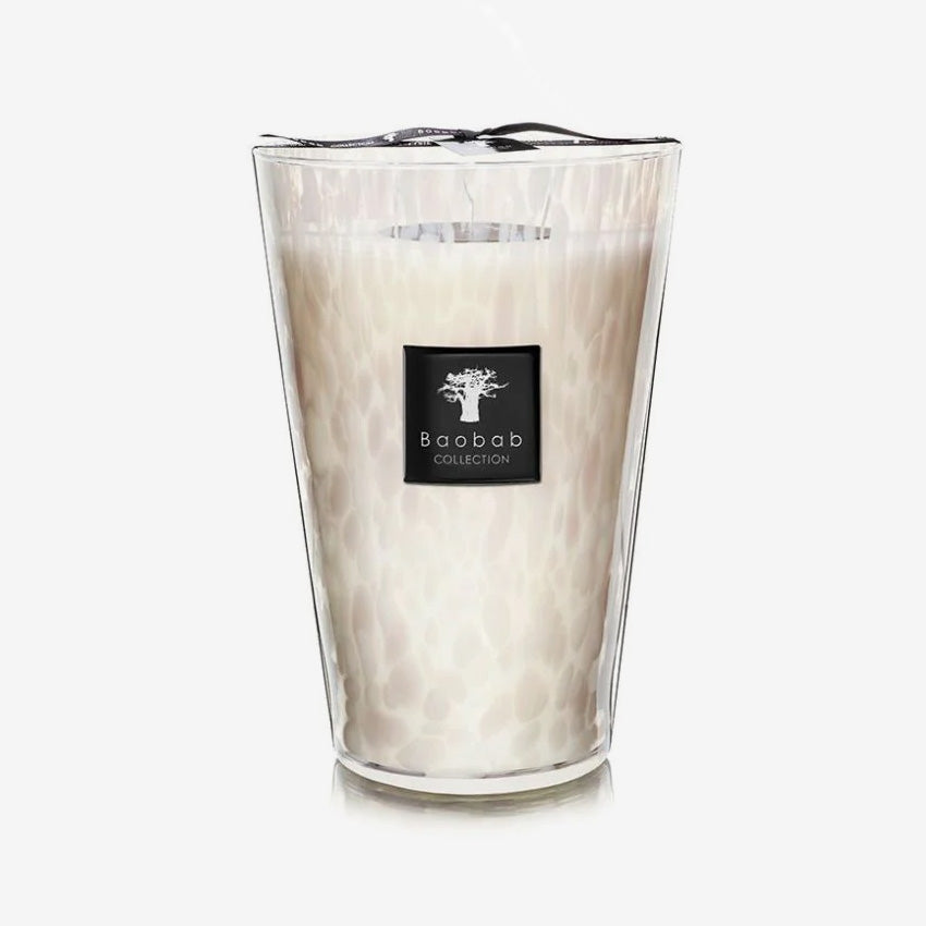 Baobab Collection | White Pearls Scented Candle