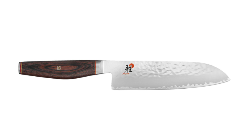 Maison Lipari Artisan 6000 MCT Santoku Knife 5.5''  MIYABI.