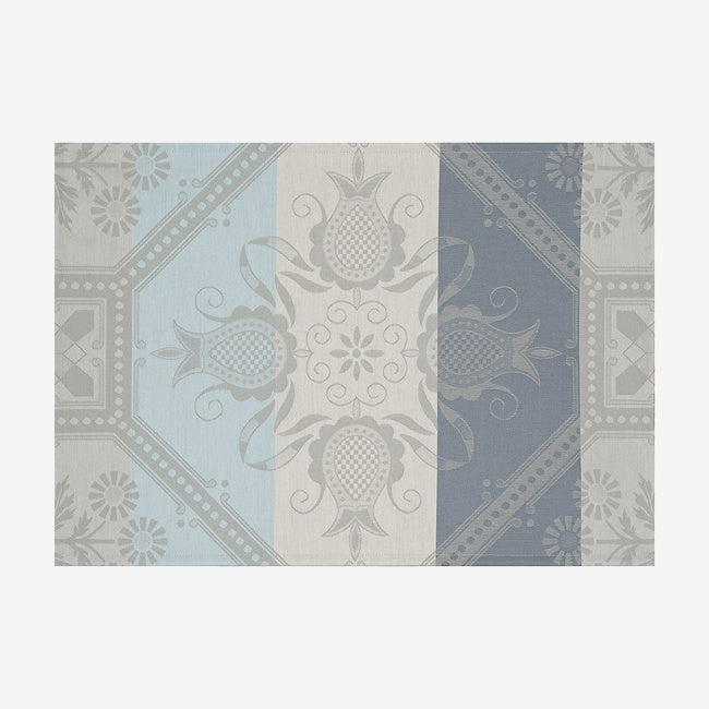 Maison Lipari Hacienda Coated Placemat - Blue  LE JACQUARD FRANCAIS.