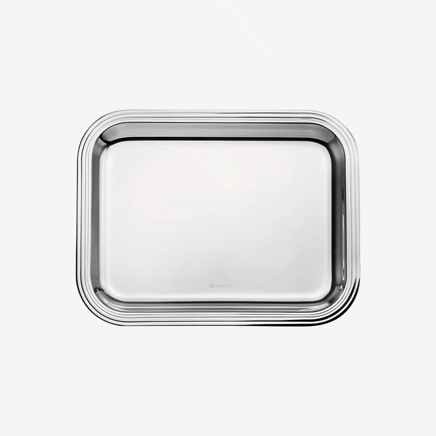 Christofle | Albi Rectangular Tray - Silver Plated