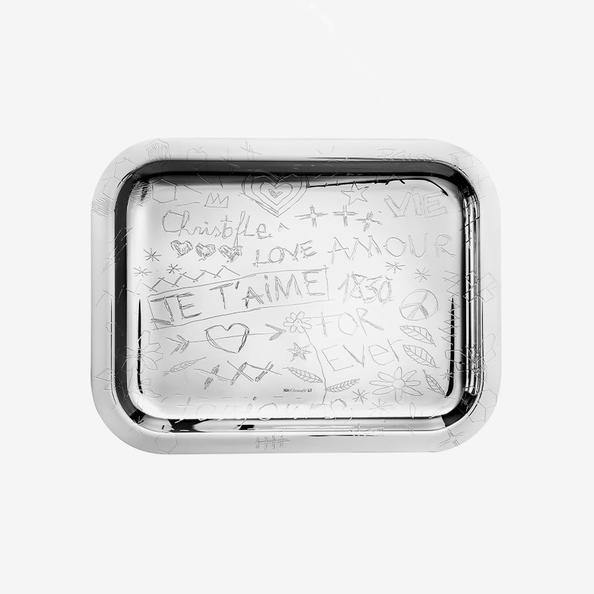 Christofle | Silver-Plated Graffiti Tray
