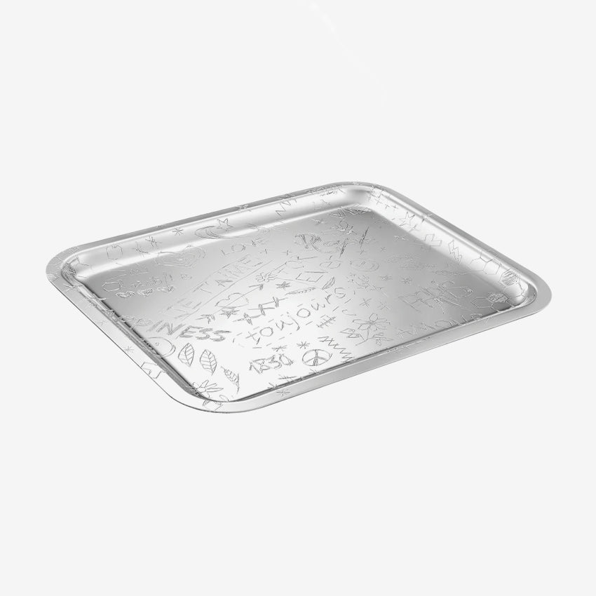 Christofle | Silver-Plated Graffiti Tray