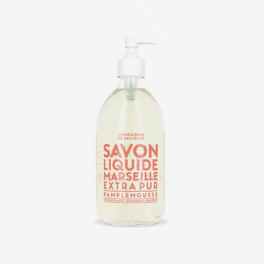 Compagnie de Provence | Savon liquide de Marseille au pamplemousse rose
