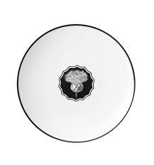 Maison Lipari Christian Lacroix - Herbariae Dessert Plate White, Set of 4 1.14x9.09x9.09 VISTA ALEGRE.