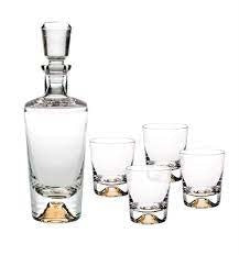 Maison Lipari Olympos Case With Whisky Decanter And 4 Old Fashion VISTA ALEGRE.