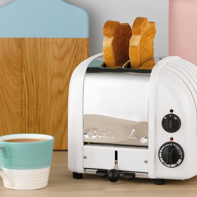 Maison Lipari Newgen 2 Slot Toaster White DUALIT.