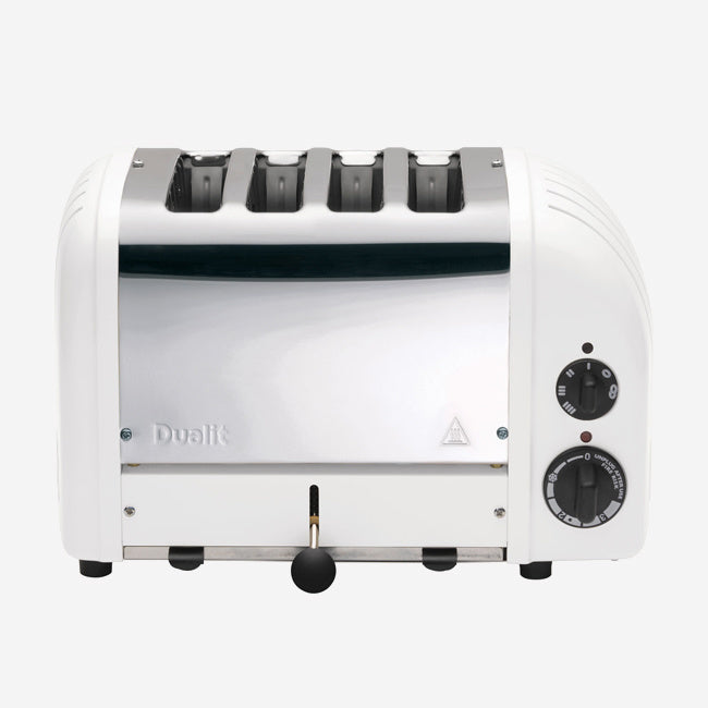 Maison Lipari Newgen 4 Slot Toaster White  DUALIT.