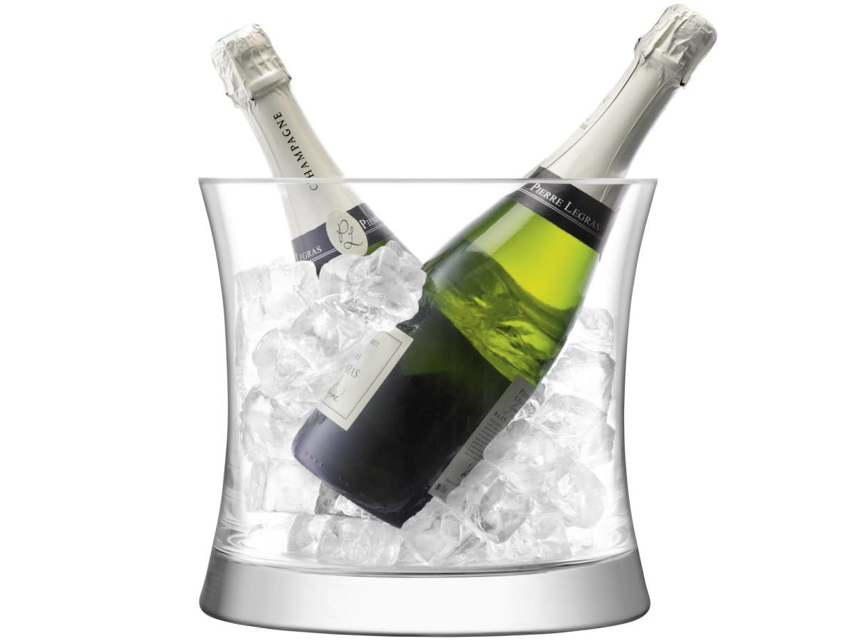 Maison Lipari Moya Dual Champagne Bucket Clear 24 Cm  LSA.