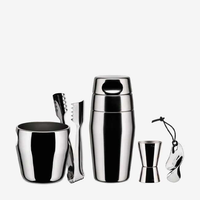 Maison Lipari 870 Shaker Set - Silver  ALESSI.