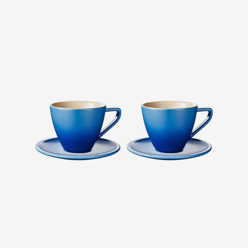 Le Creuset | Ensemble de 2 tasses à cappuccino minimaliste