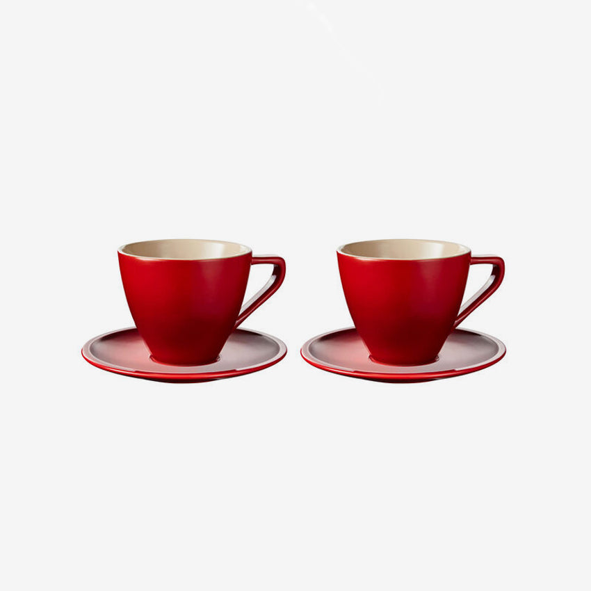 Le Creuset | Ensemble de 2 tasses à cappuccino minimaliste