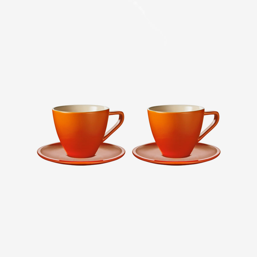 Le Creuset | Ensemble de 2 tasses à cappuccino minimaliste