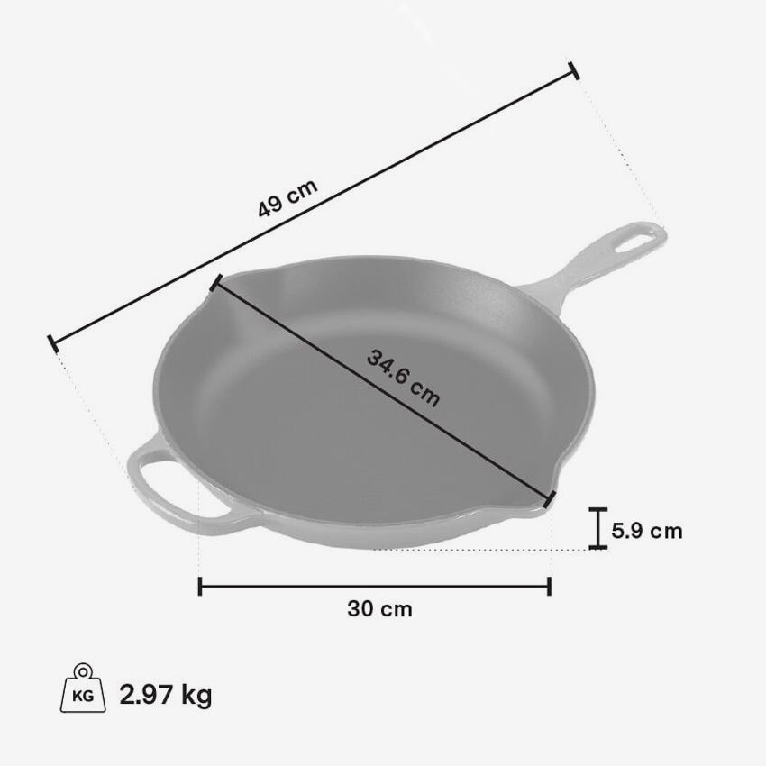 Le Creuset | Poêle Signature en Fonte
