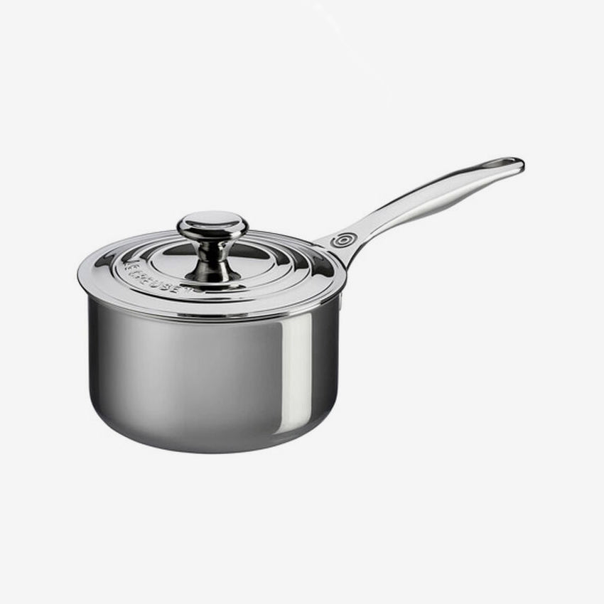 Le Creuset | Casserole en Acier Inoxydable Avec Couvercle