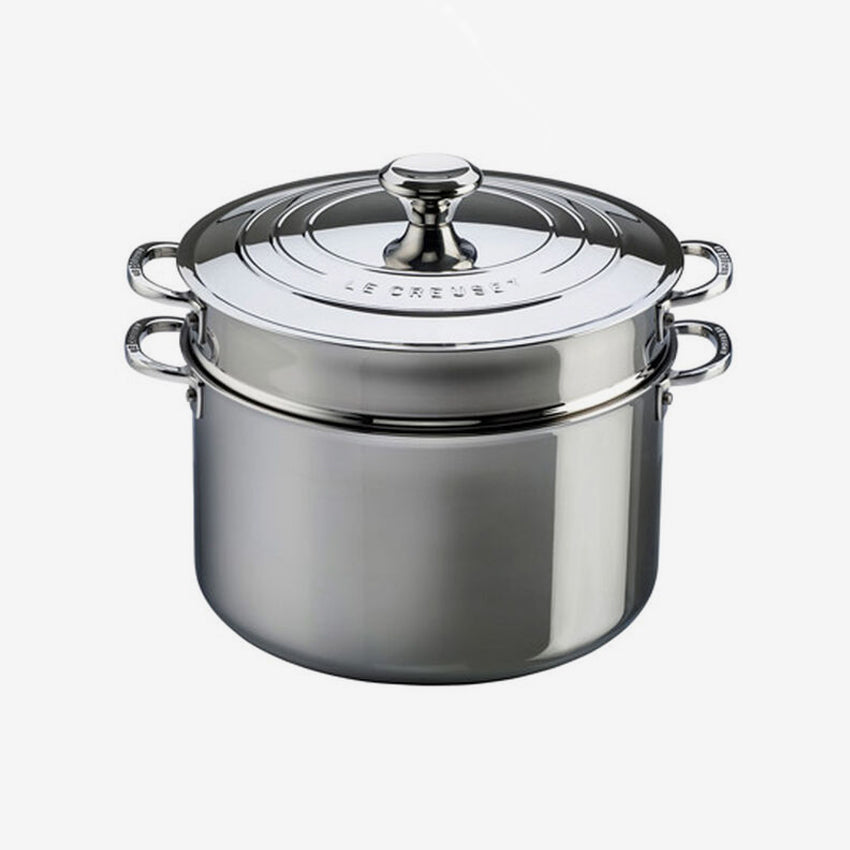 Le Creuset | Signature 8.3 L Stockpot With Pasta Insert And Lid