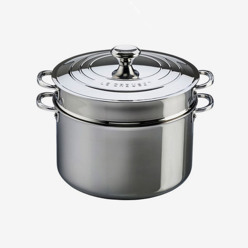 Le Creuset | Signature 8.3 L Stockpot With Pasta Insert And Lid (marmite à pâtes et couvercle)