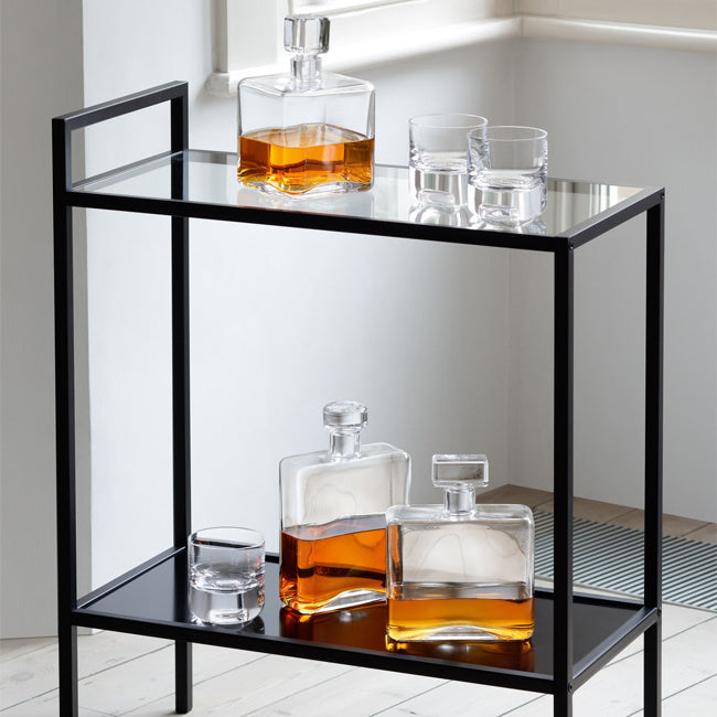 Maison Lipari Cask Whisky Square Decanter - Clear  LSA.