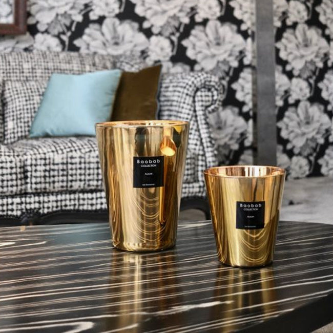 Maison Lipari Les Exclusives Aurum Scented Candle  BAOBAB COLLECTION.