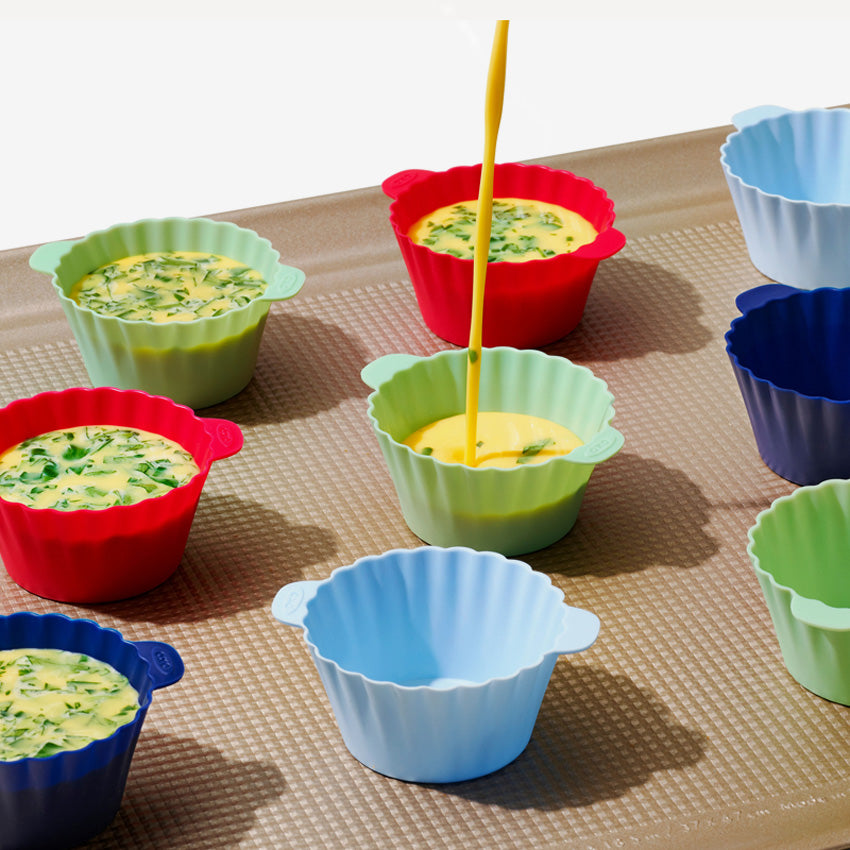 Oxo | GG Moules à pâtisserie en silicone - Lot de 12
