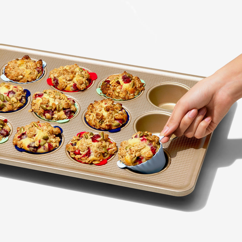 Oxo | GG Moules à pâtisserie en silicone - Lot de 12