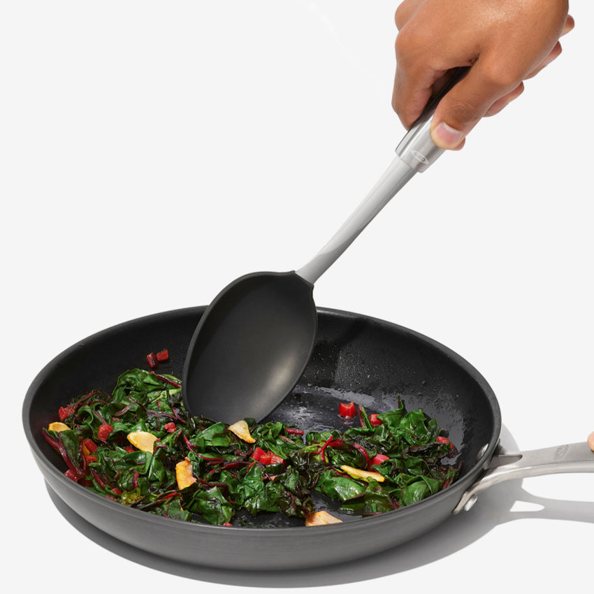 Oxo | Stainless Steel Silicone Spoon